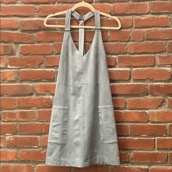 BCBG faux suede dress - Picture 1 of 5